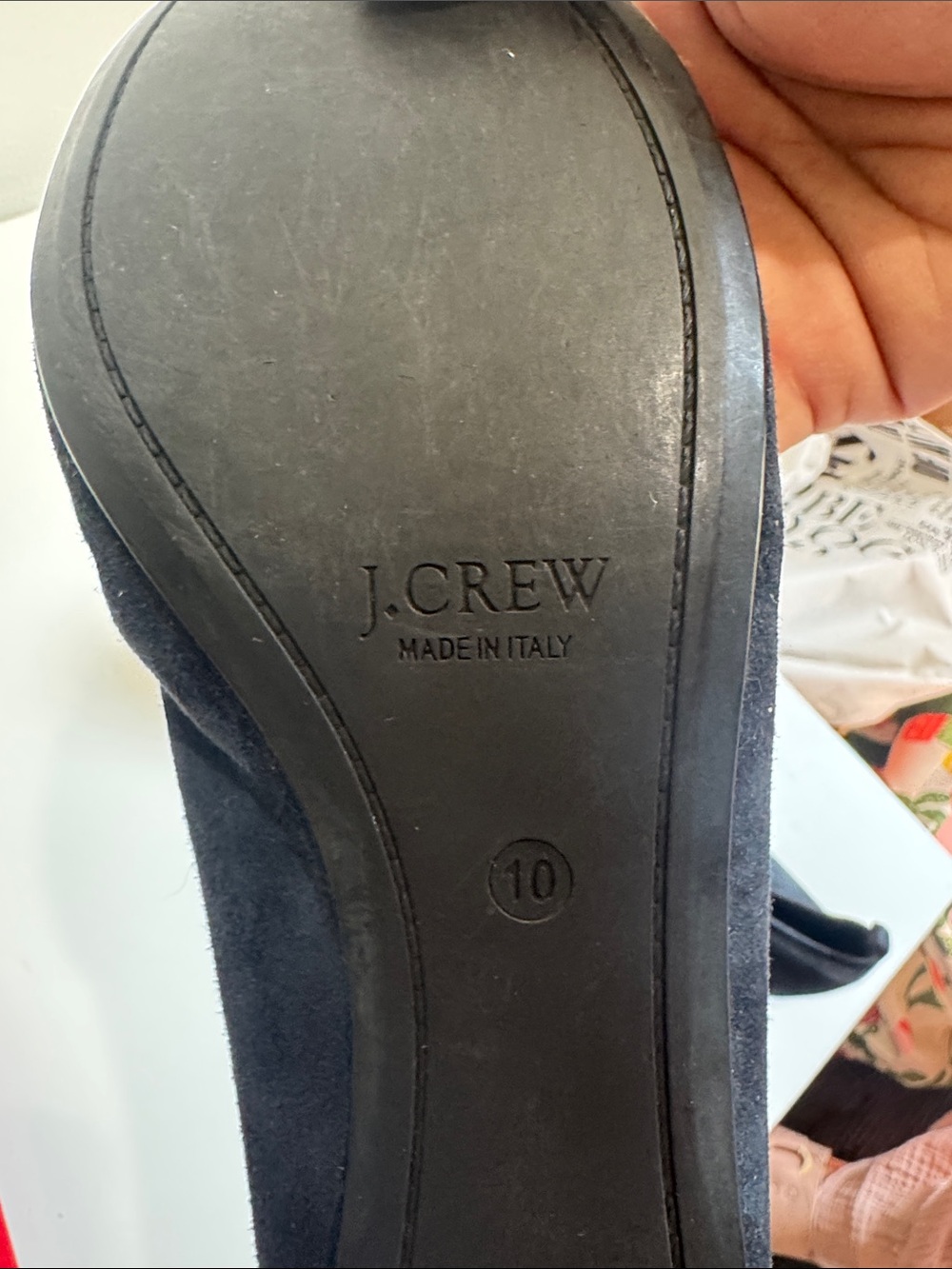 J Crew Made In Italy Ballet Flats-Tan - Picture 4 of 4